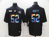 Nike Chicago Bears #52 Khalil Mack Multi-Color Black Crucial Catch Vapor Untouchable Limited Jersey,baseball caps,new era cap wholesale,wholesale hats